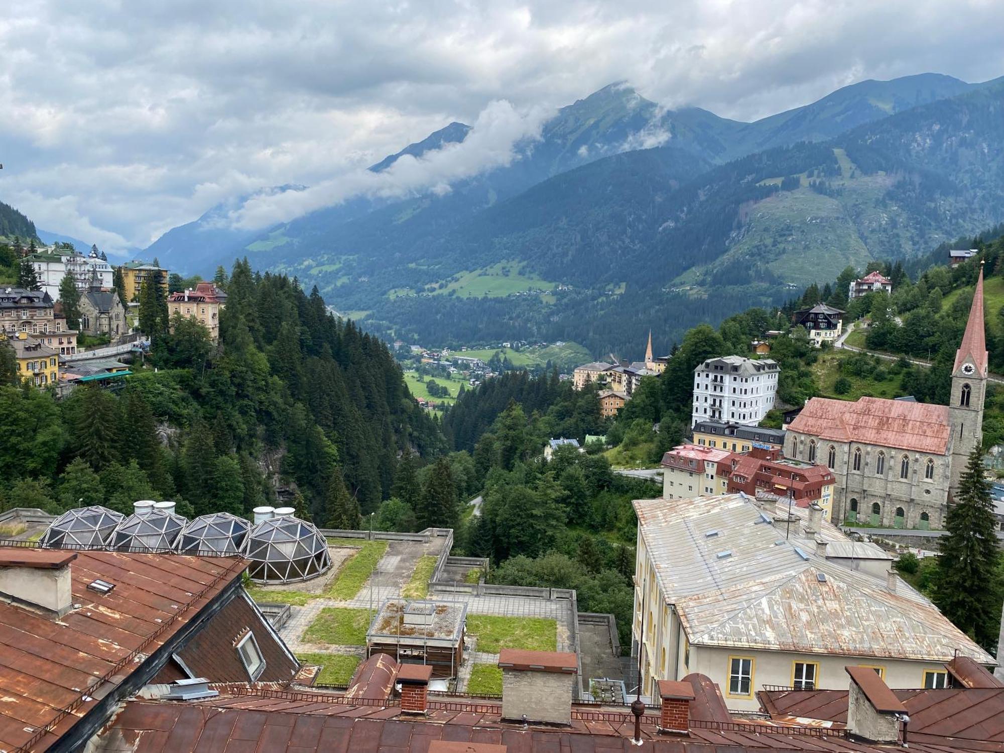 Penthousewohnung Gasteinblick Bad Gastein Bagian luar foto